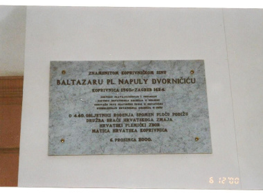 Ploča B. pl. Dvorničić