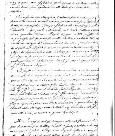 Preslik priznavanja povlastica bračkoga plemstva iz 1798. godine (prva austrijska uprava)